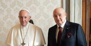 Вячеслав Моше Кантор обсудил с Папой Франциском проведение Форума памяти Холокоста 