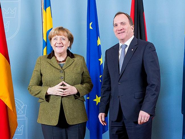 Сотрудничество Швеции и Германии: встреча Стефана Лёвена и Ангелы Меркель