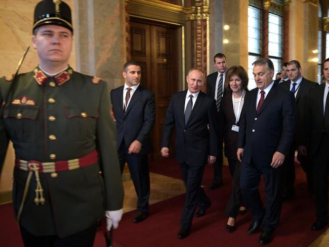 В Будапеште состоялись переговоры Владимира Путина с Премьер-министром Венгрии Виктором Орбаном