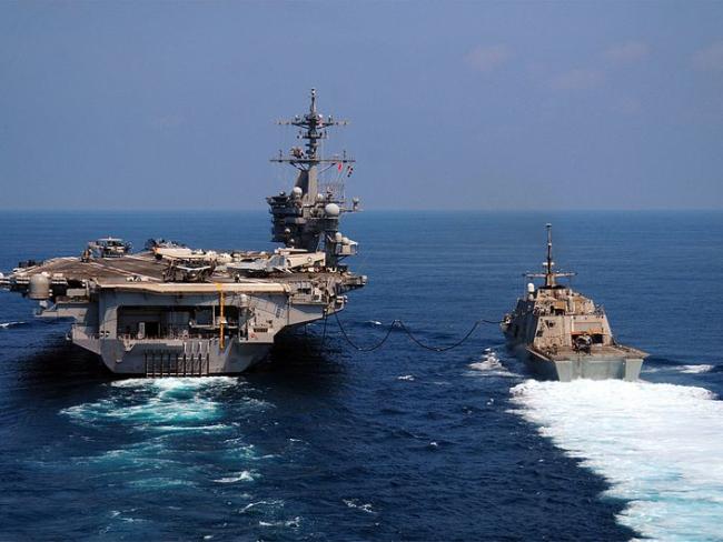 Американские и японские корабли у побережья Корейского полуострова: КНДР грозит «горой трупов»