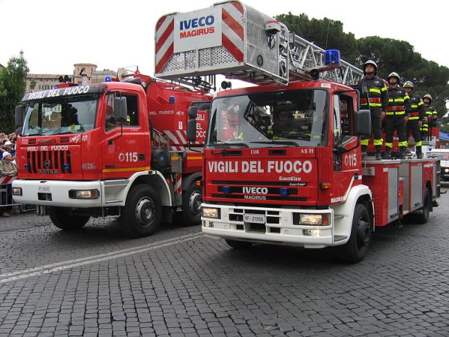 Лесные пожары в Италии: поджигателями оказались пожарные